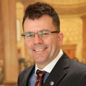 Jonathan Waters, LL.M. (Leicester). 